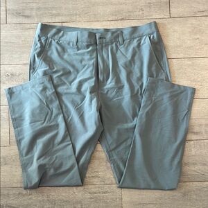 Free Fly Apparel Gray Chinos with Moisture-Wicking Fabric